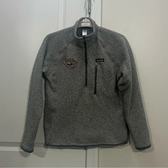 Patagonia Gray Better Sweater 1/4 Zip Fleece Size XS - Picture 1 of 6